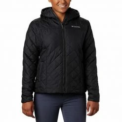 Women's Columbia Copper Crest Hooded Quilted Jacket Canyon Blue -Columbia Shop unnamed file 32