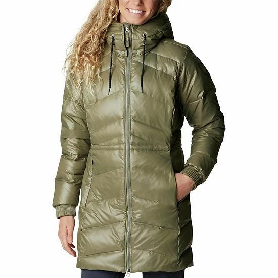 Women's Columbia Icy Heights™ II Down Midi Jacket Black Gunmetal 6 Women's Columbia Icy Heights™ II Down Midi Jacket Black Gunmetal - Image 4
