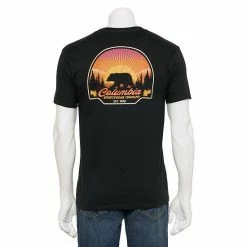 Men's Columbia Graphic Tee Rich Wine -Columbia Shop unnamed file 3258