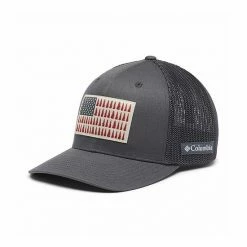Men's Columbia FlexFit Mesh Tree Flag Fitted Cap Titanium -Columbia Shop unnamed file 3280