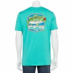Men's Columbia Graphic Tee Charcoal Heather