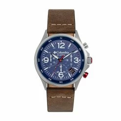 Columbia Men's Canyon Ridge Chronograph Saddle Leather Watch - CSC02-005