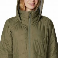 Women's Columbia Crown Point Omni-Heat Hooded Jacket Dark Nocturnal -Columbia Shop unnamed file 338