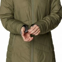 Women's Columbia Crown Point Omni-Heat Hooded Jacket Dark Nocturnal -Columbia Shop unnamed file 340