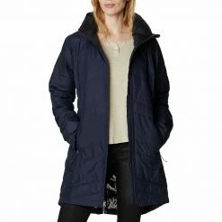 Women's Columbia Crown Point Omni-Heat Hooded Jacket Dark Nocturnal -Columbia Shop unnamed file 342