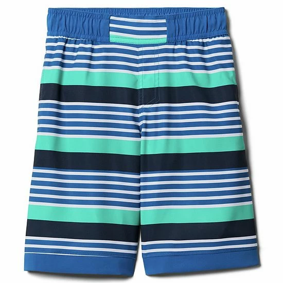 Boys 4-14 Columbia Sandy Shores Boardshorts Compass Blue Topo 5 Boys 4-14 Columbia Sandy Shores Boardshorts Compass Blue Topo - Image 3