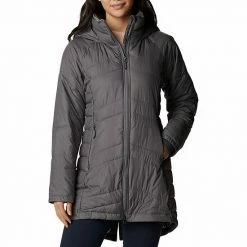 Women's Columbia Crown Point Omni-Heat Hooded Jacket Dark Nocturnal -Columbia Shop unnamed file 345