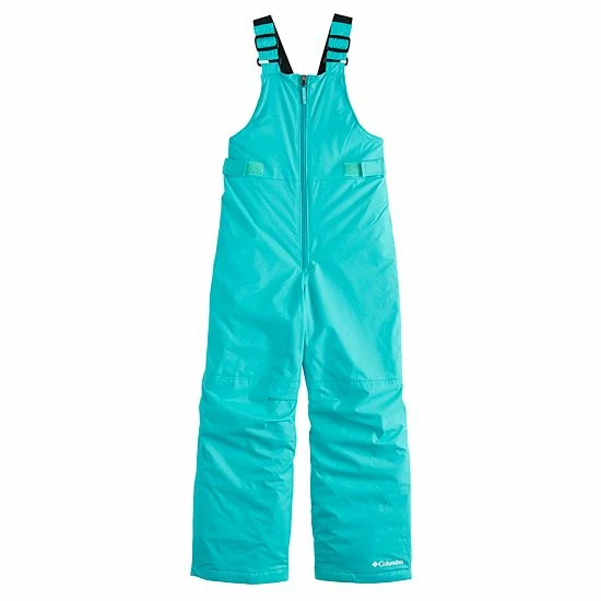 Girls 4-18 Columbia Outgrown Bib Snow Pants Bright Geranium 9 Girls 4-18 Columbia Outgrown Bib Snow Pants Bright Geranium - Image 7