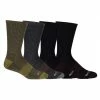 Men's Columbia 4-pack Heather Ribbed Half-Cushioned Crew Socks Khaki Brown -Columbia Shop unnamed file 3571