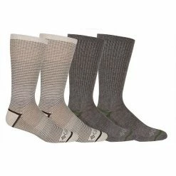 Men's Columbia 4-pack Heather Ribbed Half-Cushioned Crew Socks Khaki Brown -Columbia Shop unnamed file 3574