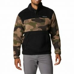 Men's Columbia Rugged Ridge™ Sherpa Half-Snap Jacket Dark Mountain Navy -Columbia Shop unnamed file 3636