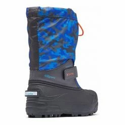 Columbia Powderbug Forty Kids' Waterproof Snow Boots Shark Tangy Orange -Columbia Shop unnamed file 3653