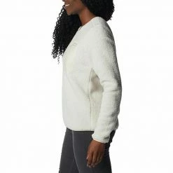 Women's Columbia West Bend™ Sherpa Fleece Crewneck Top Dark Sapphire -Columbia Shop unnamed file 3678