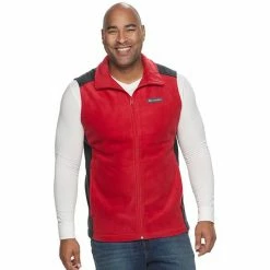 Big & Tall Columbia Steens Mountain™ Vest Red -Columbia Shop unnamed file 3712