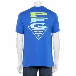 Men's Columbia PFG Graphic Tee Columbia Navy