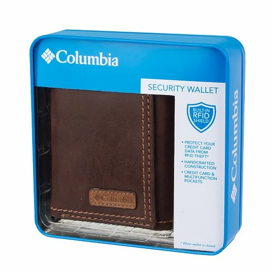 Men's Columbia RFID-Blocking Trifold Wallet 5 Men's Columbia RFID-Blocking Trifold Wallet - Image 3
