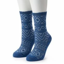 Women's Columbia 2-Pk. Textured Crew Socks Blue -Columbia Shop unnamed file 3783