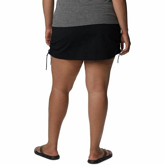 Plus Size Columbia Anytime Casual Ruched Skort Sea Wave 7 Plus Size Columbia Anytime Casual Ruched Skort Sea Wave - Image 5