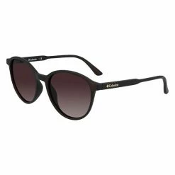 Columbia 53mm South Valley Polarized Sunglasses Matte Black