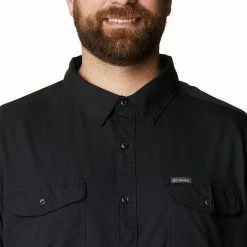 Big & Tall Columbia Utilizer Button-Down Shirt Azure Blue -Columbia Shop unnamed file 3954