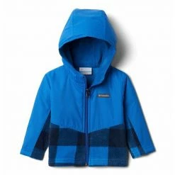 Toddler Boy Columbia Overlap Fleece Hooded Lightweight Jacket Blue -Columbia Shop unnamed file 3982