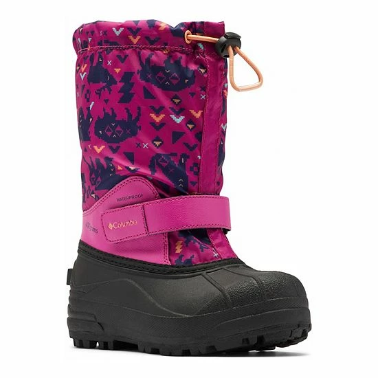 Columbia Powderbug Forty Girls' Waterproof Snow Boots Wild Fuchsia 3 Columbia Powderbug Forty Girls' Waterproof Snow Boots Wild Fuchsia