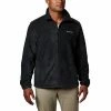 Men's Columbia Steens Mountain™ Full-Zip Fleece Jacket Black Olive Green