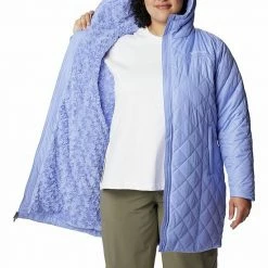 Plus Size Columbia Copper Crest Quilted Long Jacket Serenity -Columbia Shop unnamed file 403