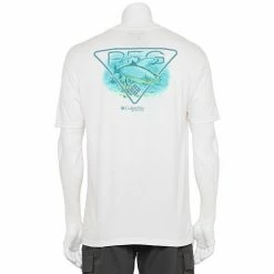 Men's Columbia PFG Graphic Tee White