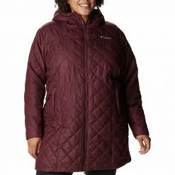 Plus Size Columbia Copper Crest Quilted Long Jacket Serenity -Columbia Shop unnamed file 409