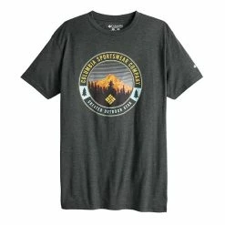 Men's Columbia Graphic Tees Charcoal Heather -Columbia Shop unnamed file 4094