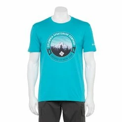 Men's Columbia Graphic Tees Charcoal Heather -Columbia Shop unnamed file 4095