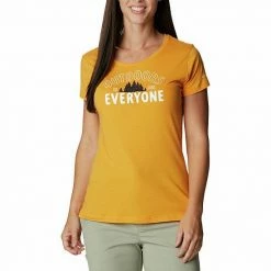 Women's Columbia Daisy Days™ Crewneck Graphic Tee Nocturnal Heather