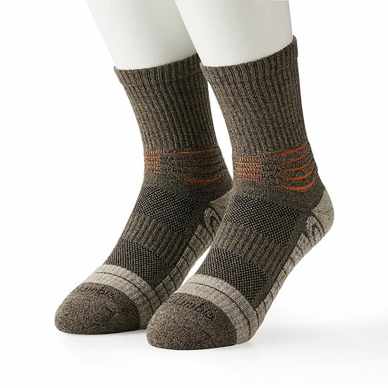 Men's Columbia Active 2-Pack Cropped Crew Socks Brown Men's Columbia Active 2-Pack Cropped Crew Socks Brown -Columbia Shop unnamed file 4191