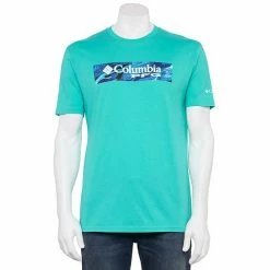 Men's Columbia PFG Graphic Tee Bright Aqua -Columbia Shop unnamed file 4243