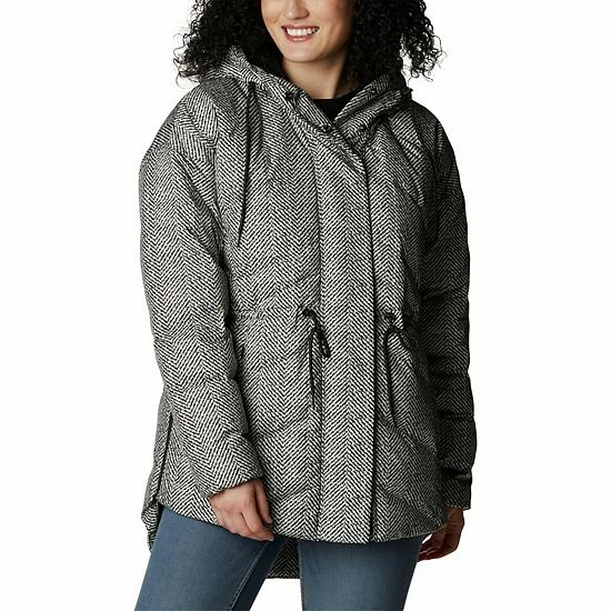 Women's Columbia Icy Heights™ II Hooded Down Jacket Warm Copper Terrain 8 Women's Columbia Icy Heights™ II Hooded Down Jacket Warm Copper Terrain - Image 6