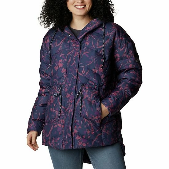 Women's Columbia Icy Heights™ II Hooded Down Jacket Warm Copper Terrain 10 Women's Columbia Icy Heights™ II Hooded Down Jacket Warm Copper Terrain - Image 8