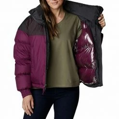 Women's Columbia Pike Lake™ Insulated Crop Jacket Marionberry -Columbia Shop unnamed file 4281