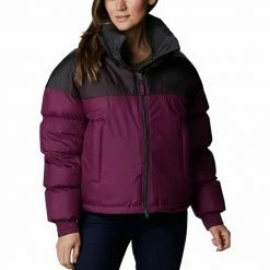 Women's Columbia Pike Lake™ Insulated Crop Jacket Marionberry -Columbia Shop unnamed file 4285
