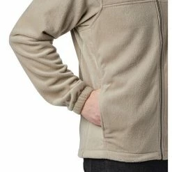 Men's Columbia Steens Mountain™ Full-Zip Fleece Jacket Black Olive Green -Columbia Shop unnamed file 43