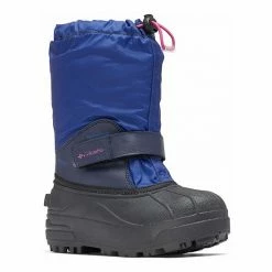 Columbia Youth Powderbug™ Forty Girls' Waterproof Snow Boots Wild Fuchsia