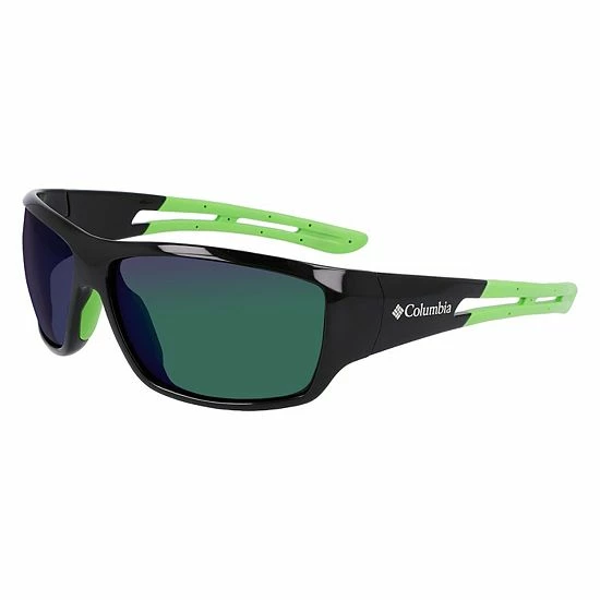 Men's Columbia Utilizer Polarized Wrap Sunglasses Shiny Black Green Gree Men's Columbia Utilizer Polarized Wrap Sunglasses Shiny Black Green Gree -Columbia Shop unnamed file 4398