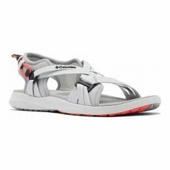Columbia Women's Sport Sandals Gray Ice Red Coral -Columbia Shop unnamed file 4437