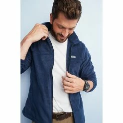 Men's Columbia Steens Mountain™ Full-Zip Fleece Jacket Black Olive Green -Columbia Shop unnamed file 45