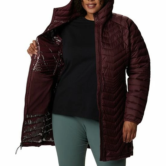 Plus Size Columbia Powder Lite Omni-Heat Jacket Tradewinds Gray Plus Size Columbia Powder Lite Omni-Heat Jacket Tradewinds Gray -Columbia Shop unnamed file 4523