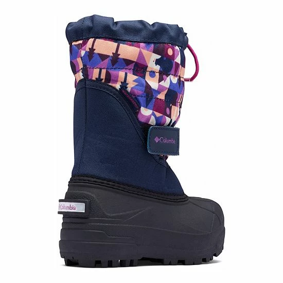 Columbia Powderbug II Plus Print Toddler Girls' Waterproof Snow Boots Fuchsia Bright Nectar 7 Columbia Powderbug II Plus Print Toddler Girls' Waterproof Snow Boots Fuchsia Bright Nectar - Image 5