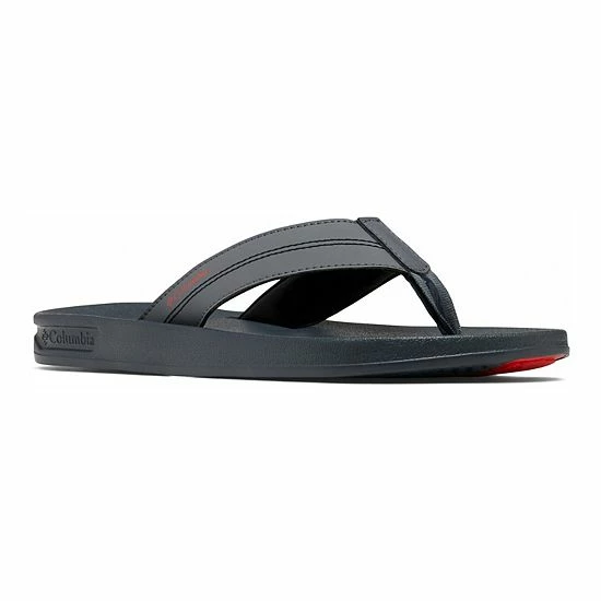 Columbia Hood River Men's Flip Flop Sandals Graphite 12 Columbia Hood River Men's Flip Flop Sandals Graphite - Image 10