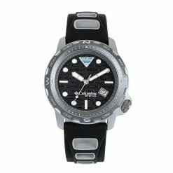 Columbia Men's Backcaster Black Silicone Strap Watch