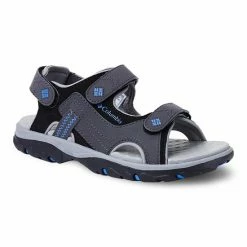 Columbia Castlerock Supreme Kids' Sport Sandals Black Stormy Blue