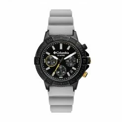 Columbia Men's Peak Patrol Chronograph Gray Silicone Watch - CSC03-005